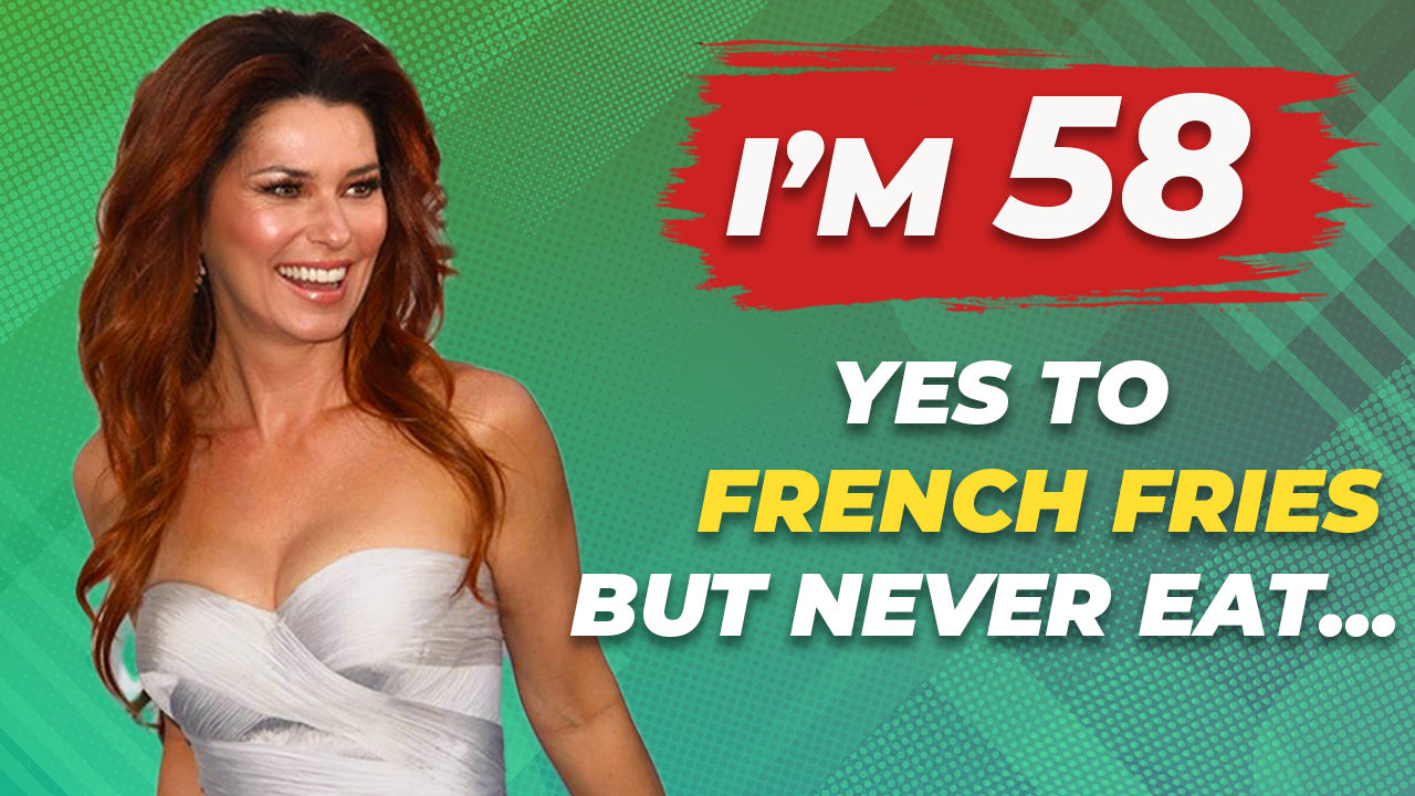 Shania Twain (58) Looks like she's 24. She Avoids THESE 5 Foods!