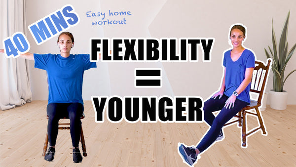 Full Body Seated Exercises For Beginners - 40 Minutes